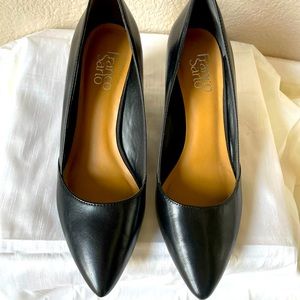 Black Wedge Pump size 9
